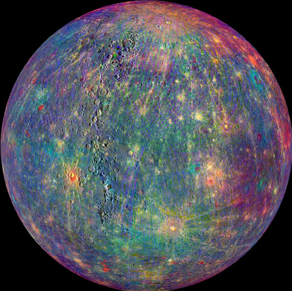 NASA image of Mercury